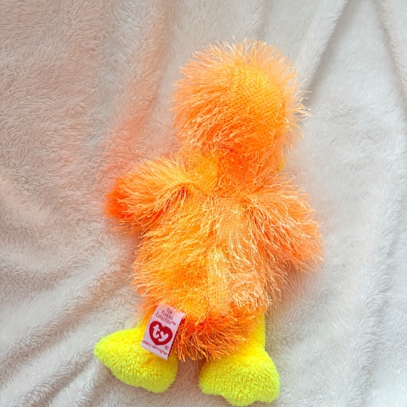 TY Beanie Baby Flip‑Flop the Platypus – 2002 | Rare Vintage Plush | Punkies - Picture 3 of 7